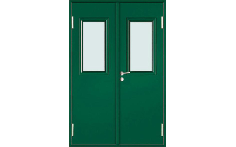 鋼（gāng）質防火門（mén）雙扇式