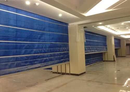 無機布防火卷（juàn）簾