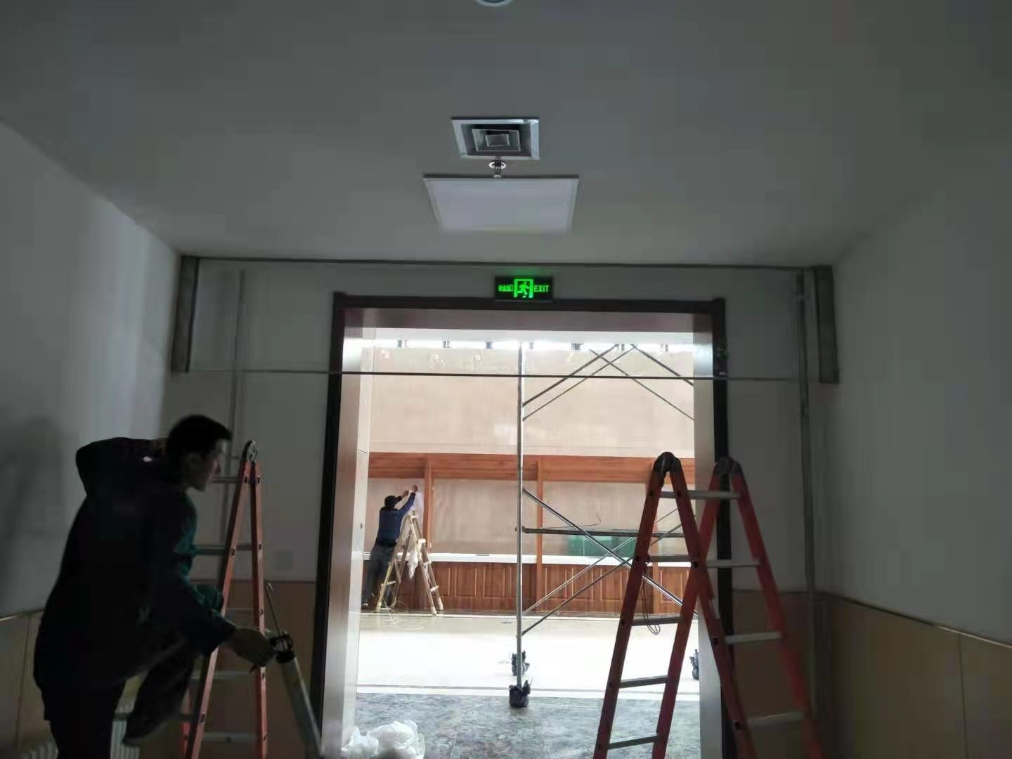 陽泉汙水處理廠懸浮門